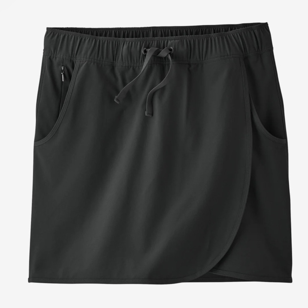 Patagonia black skort fleetwith